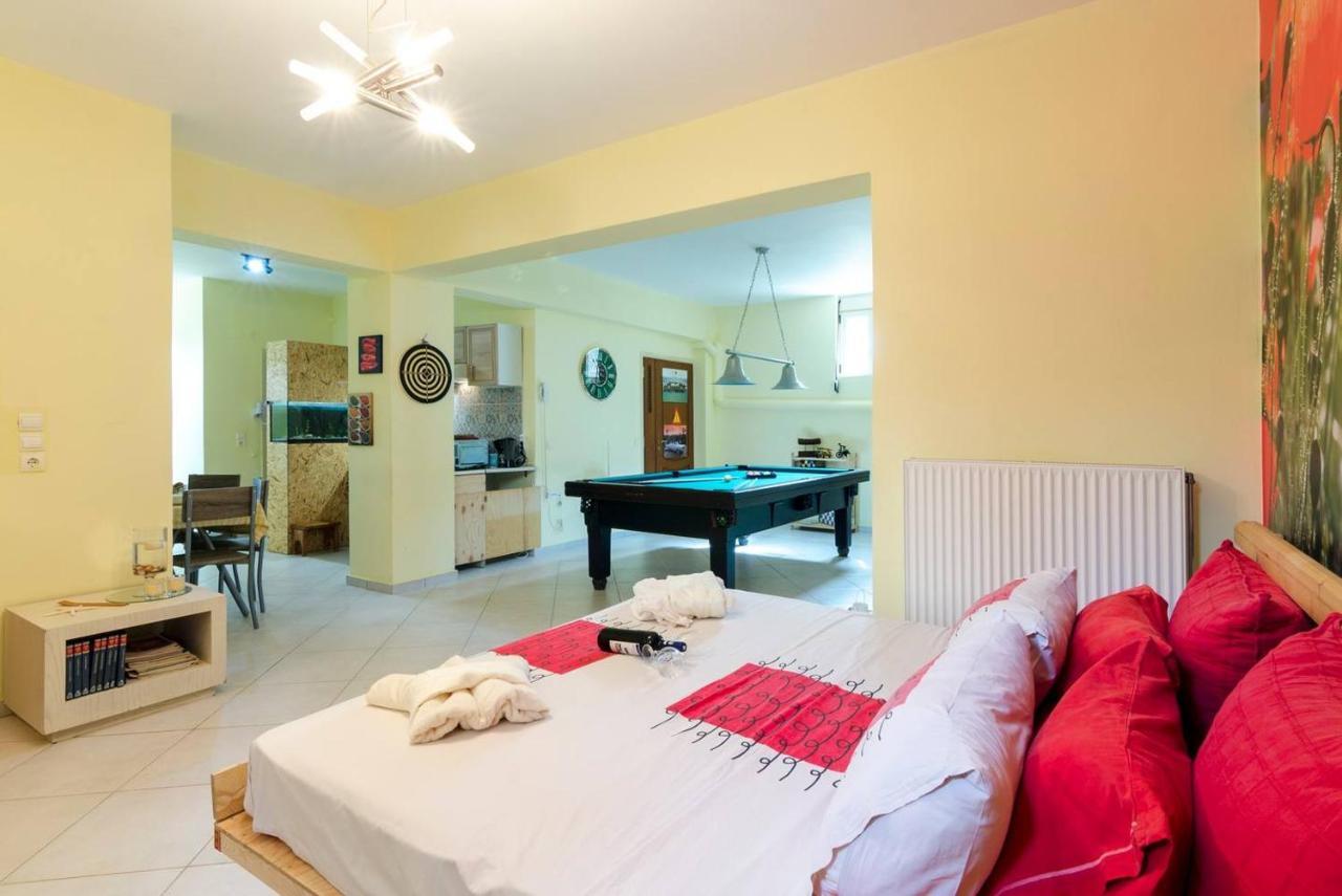 Modern Confort Studio With Lazy Spa Included 伊拉克利翁 外观 照片